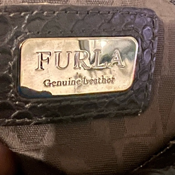 FURLA Elizabeth hobo snake embossed leather bag - Picture 10 of 13